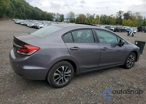2015 Honda Civic Ex from USA, damaged, VIN 19XFB2F85FE220666